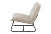 Miniatura Sedia lounge in plastica riciclata Cape beige 6