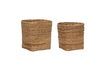 Miniatura Set di 2 cesti in rattan chiaro Gentle 4