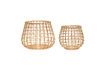 Miniatura Set di 2 cesti in rattan Energy light 4