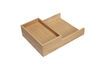 Miniatura Set di 2 organizer da scrivania Rail impiallacciati in rovere chiaro 7