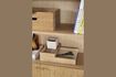 Miniatura Set di 2 organizer da scrivania Rail impiallacciati in rovere chiaro 3