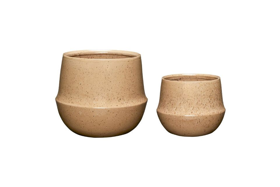 Set di 2 presine in ceramica Vibe sand Hübsch