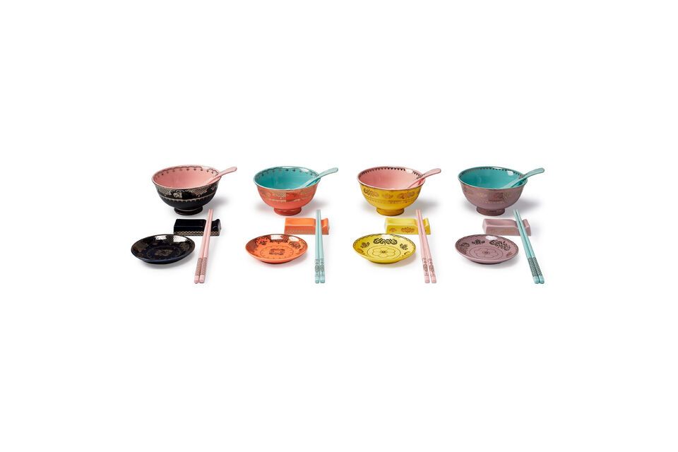 Set di 4 piatti in ceramica Grandpa Pols Potten