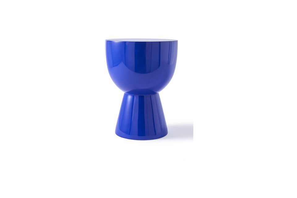 Sgabello Tip in vetroresina blu scuro - 11