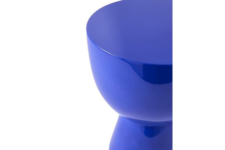 Sgabello Tip in vetroresina blu scuro - 13