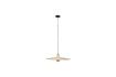 Miniatura Sospensione grande in rattan Balance beige 1