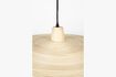 Miniatura Sospensione grande in rattan Balance beige 6