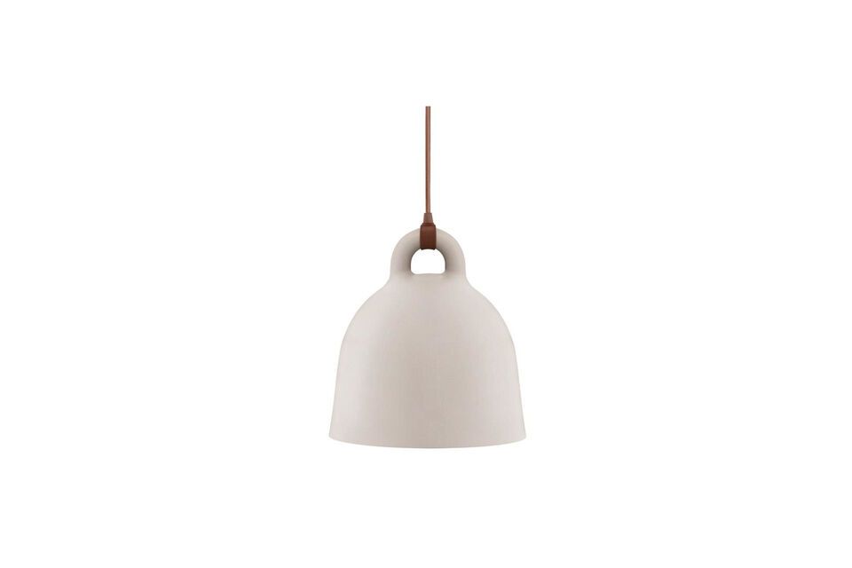 Sospensione in metallo beige S Bell Normann Copenhagen