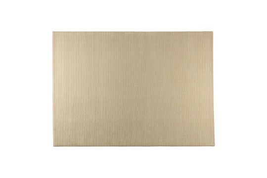 Tappeto 200x290 cm in tessuto Shore beige Foto ritagliata