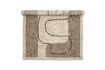 Miniatura Tappeto in cotone beige Bet 6