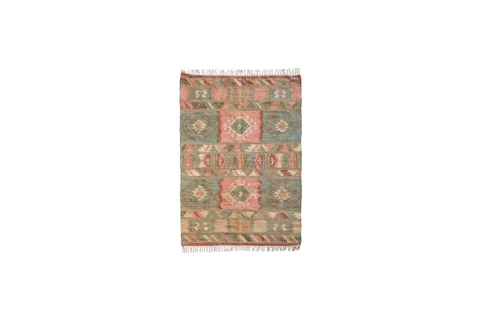 Tappeto in cotone multicolore 160x230 Patchwork Chehoma