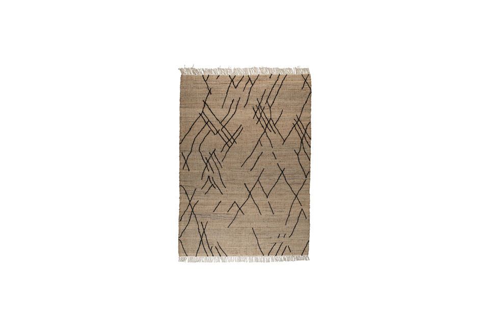 Tappeto Ishank in iuta beige 170x240 cm DutchBone