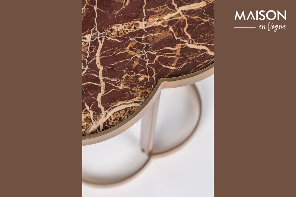 Tavolino in marmo marrone Marblelicious - 3