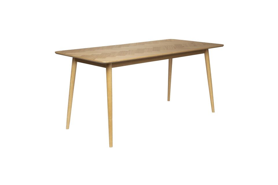 Tavolo da pranzo Fabio in legno beige 160cm White Label