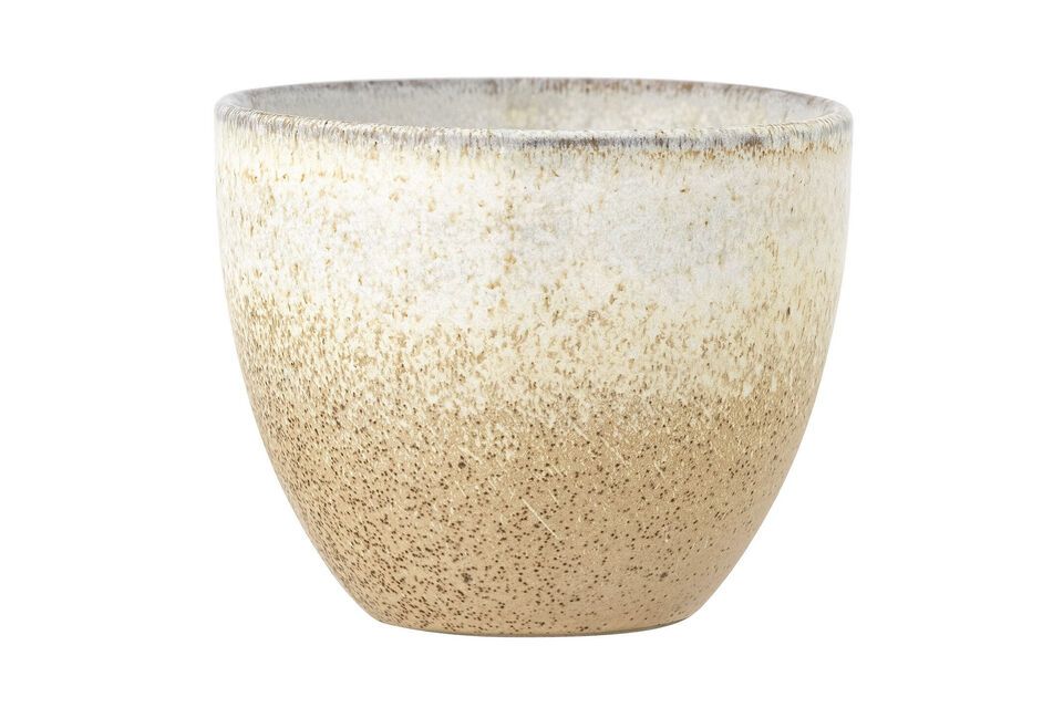 Tazza in gres beige Paula Bloomingville