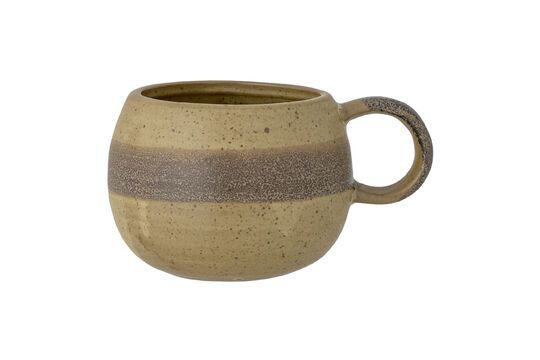 Tazza in gres beige Solange Foto ritagliata