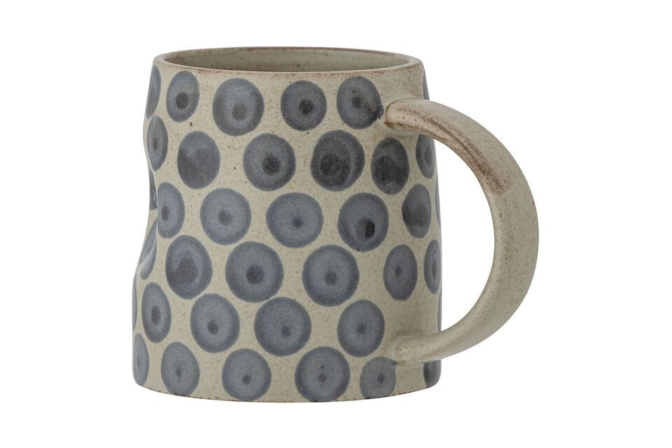 Tazza in gres blu Tinni Bloomingville