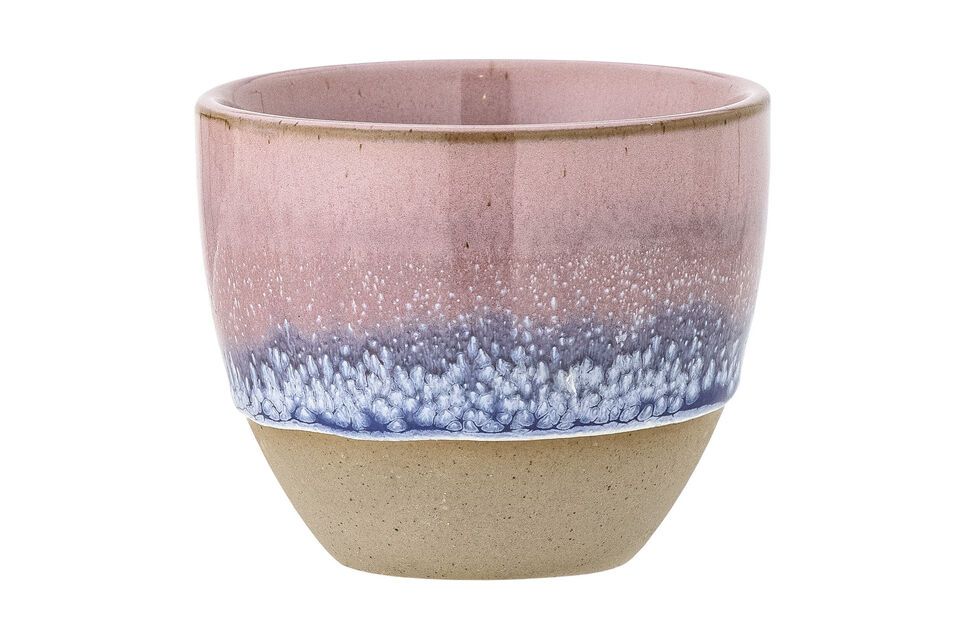 Tazza in gres rosa Paula Bloomingville