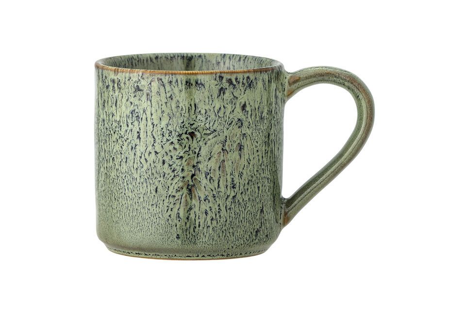 Tazza in gres verde Feras Bloomingville