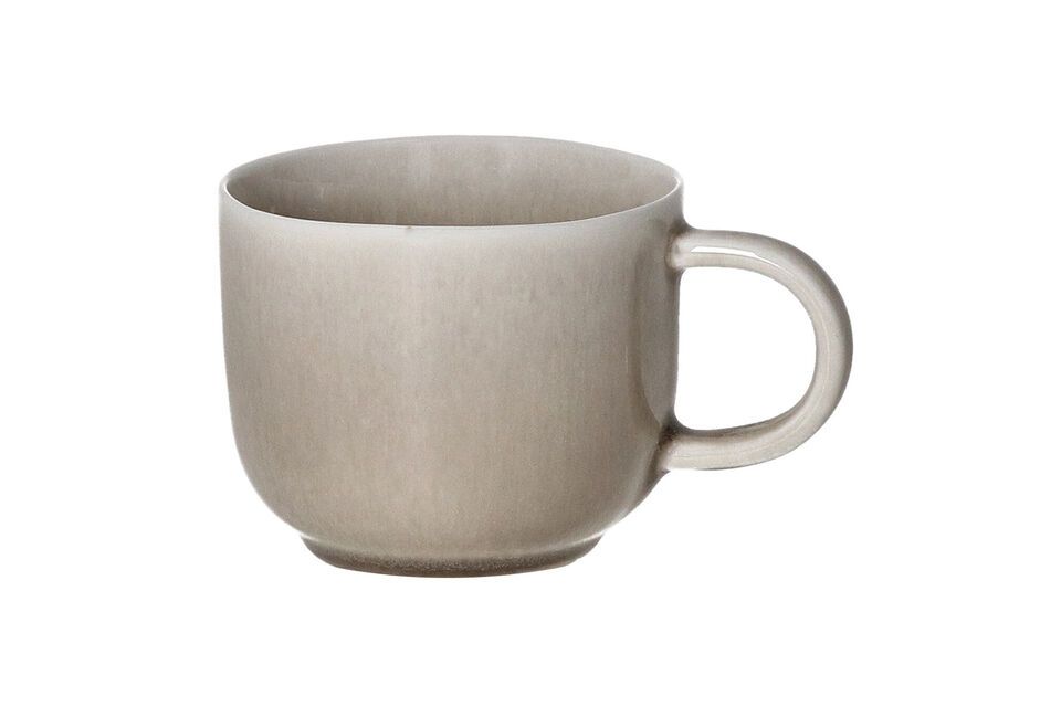 Tazza in porcellana beige scuro Biscotti Pomax