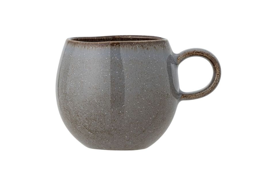 Tazza Sandrine in gres grigio Bloomingville