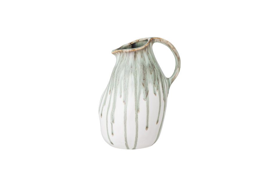 Vaso decorativo in gres verde H19 Link Bloomingville