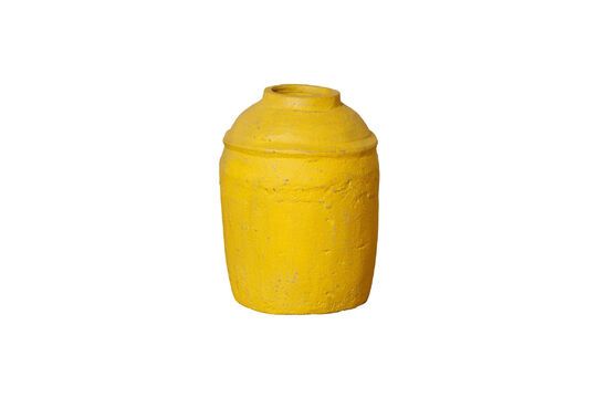 Vaso di cartapesta Giallo Foto ritagliata