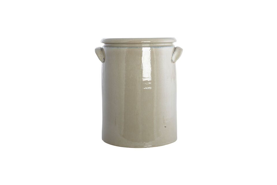 Vaso di ceramica XL in argilla sabbiosa House Doctor