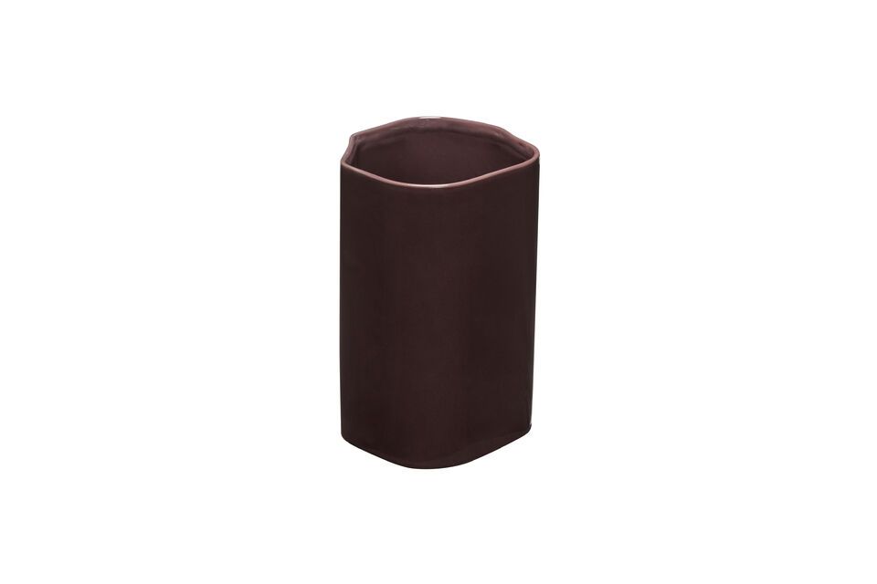 Vaso in ceramica bordeaux Amare - 6