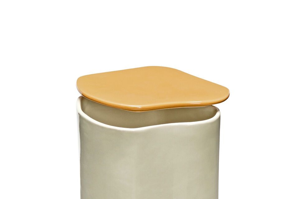 Vaso in ceramica marrone Amare - 5