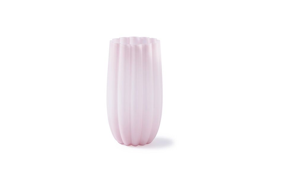 Vaso in vetro rosa chiaro h38cm Melon Pols Potten