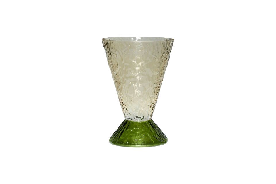 Vaso in vetro verde Abyss - 4