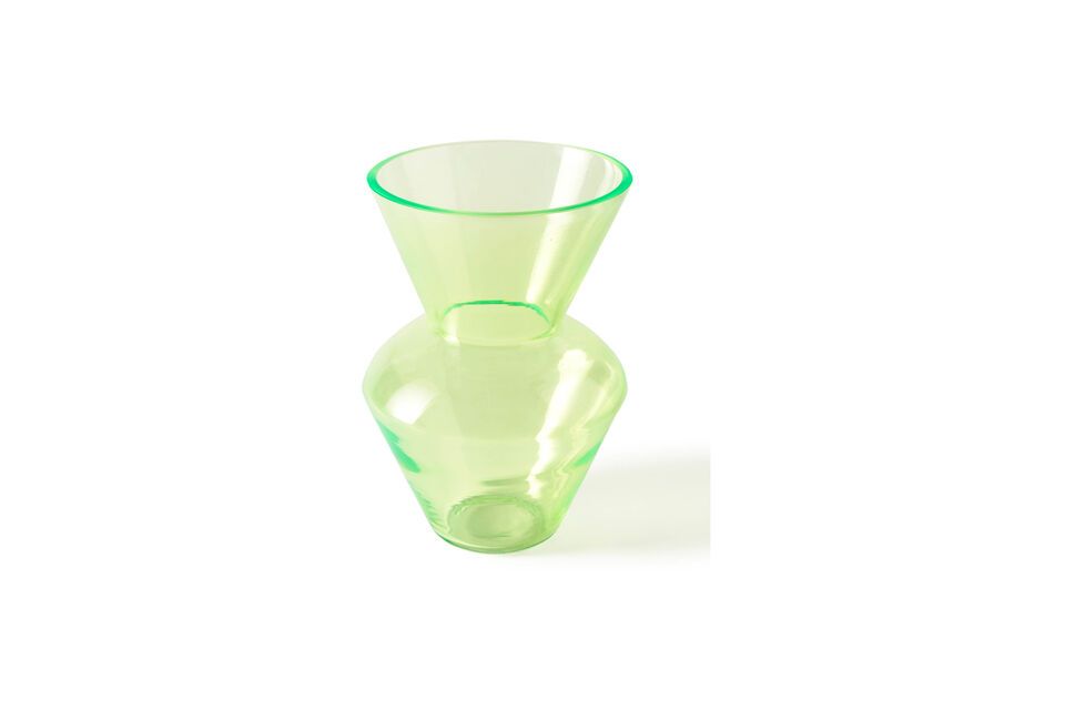 Vaso in vetro verde Fat Neck Pols Potten