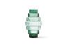 Miniatura Vaso in vetro verde scuro Steps h65cm 5